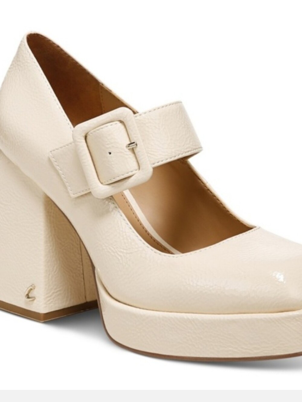 Circus By Sam Edelman Women's Cream Mary Jane Platform Pumps